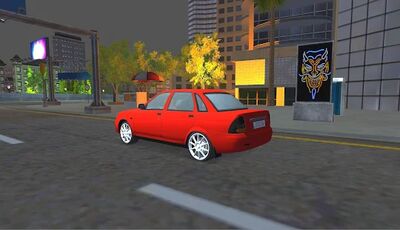Скачать взломанную Car Simulator Driving : Lada Priora Tuning [Бесплатные покупки] MOD apk на Андроид