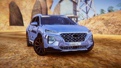 Скачать взломанную Hyundai Cars Simulator 2021 - Solaris Racing [Много денег] MOD apk на Андроид