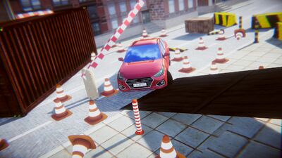 Скачать взломанную Hyundai Cars Simulator 2021 - Solaris Racing [Много денег] MOD apk на Андроид