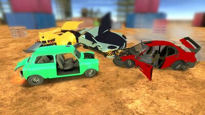 Скачать взломанную Королевский симулятор автокатастроф [Мод меню] MOD apk на Андроид