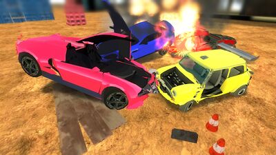 Скачать взломанную Королевский симулятор автокатастроф [Мод меню] MOD apk на Андроид
