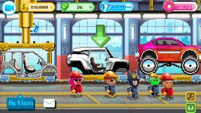 Скачать взломанную Motor World Car Factory [Много денег] MOD apk на Андроид