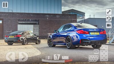 Скачать взломанную City Racer BMW M5 Parking Area [Бесплатные покупки] MOD apk на Андроид
