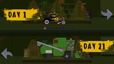 Скачать взломанную Drive or Die: Давить зомби Pixel Earn to Racing [Много монет] MOD apk на Андроид