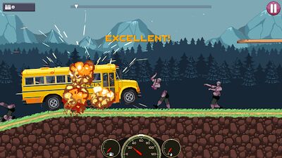 Скачать взломанную Drive or Die: Давить зомби Pixel Earn to Racing [Много монет] MOD apk на Андроид