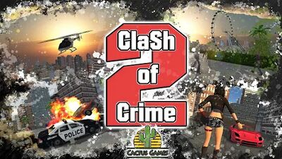 Скачать взломанную Clash of Crime Mad City War Go [Много монет] MOD apk на Андроид