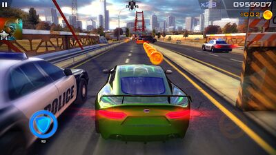 Скачать взломанную Redline Rush: Police Chase Racing [Бесплатные покупки] MOD apk на Андроид
