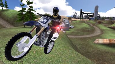 Скачать взломанную Police Bike Traffic Rider [Много монет] MOD apk на Андроид