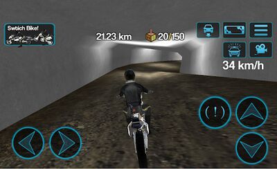 Скачать взломанную Police Bike Traffic Rider [Много монет] MOD apk на Андроид