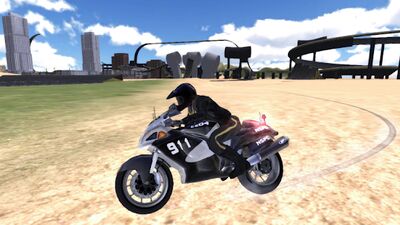 Скачать взломанную Police Bike Traffic Rider [Много монет] MOD apk на Андроид