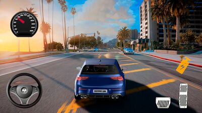 Скачать взломанную Симулятор Автомобиля вождения [Много монет] MOD apk на Андроид
