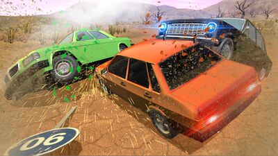 Скачать взломанную Русские Тачки: Дерби [Много монет] MOD apk на Андроид