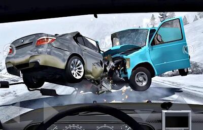 Скачать взломанную Car Crash Damage Engine Wreck Challenge 2018 [Много денег] MOD apk на Андроид