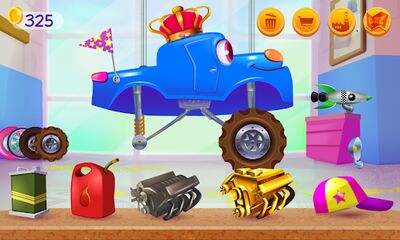 Скачать взломанную Веселые гоночные автомобили [Бесплатные покупки] MOD apk на Андроид