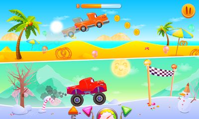 Скачать взломанную Веселые гоночные автомобили [Бесплатные покупки] MOD apk на Андроид