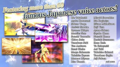 Скачать взломанную Fate/Grand Order (English) [Мод меню] MOD apk на Андроид