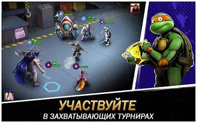Скачать взломанную Черепашки-Ниндзя: Легенды [Много денег] MOD apk на Андроид