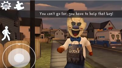 Скачать взломанную Ice Rod police creams Neighbor 2020 [Много денег] MOD apk на Андроид