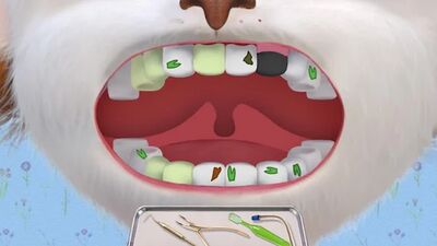 Скачать взломанную Барбоскины: Врач Дантист [Много монет] MOD apk на Андроид