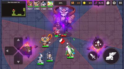 Скачать взломанную Guardian Tales [Бесплатные покупки] MOD apk на Андроид