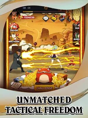 Скачать взломанную Ultimate Ninja AFK [Много денег] MOD apk на Андроид