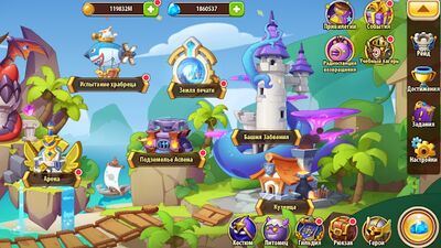 Скачать взломанную Idle Heroes [Много денег] MOD apk на Андроид