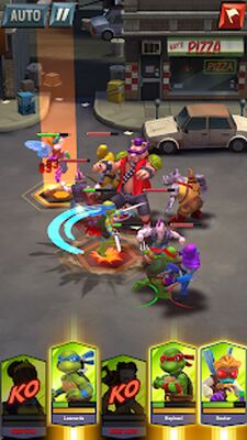 Скачать взломанную TMNT: Mutant Madness [Много монет] MOD apk на Андроид