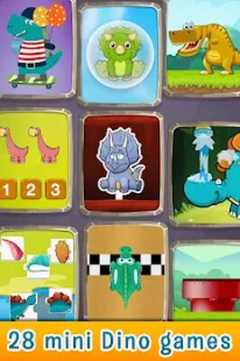 Скачать взломанную Динозавр игры - детская игра [Бесплатные покупки] MOD apk на Андроид