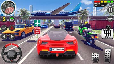 Скачать взломанную Вождение Школа Автомобиль Игры [Мод меню] MOD apk на Андроид