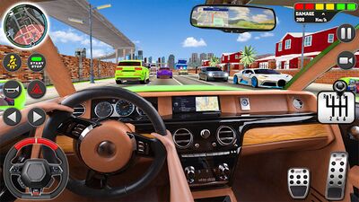 Скачать взломанную Вождение Школа Автомобиль Игры [Мод меню] MOD apk на Андроид