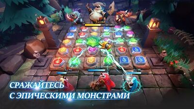 Скачать взломанную Call of Antia: Match 3 RPG [Много монет] MOD apk на Андроид