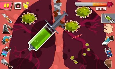 Скачать взломанную Полоумный Врач - Crazy Doctor [Много монет] MOD apk на Андроид