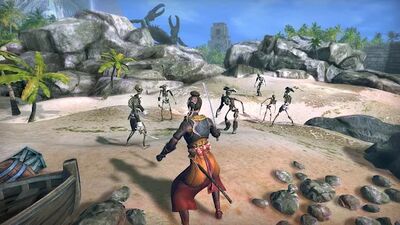 Скачать взломанную Tempest: Pirate Action RPG [Много монет] MOD apk на Андроид