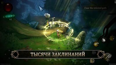 Скачать взломанную Blade Bound: Legendary Hack’n’Slash РПГ Action RPG [Много монет] MOD apk на Андроид