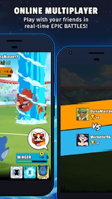 Скачать взломанную Dynamons World [Много денег] MOD apk на Андроид