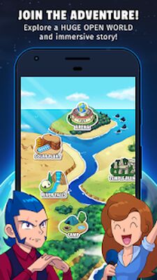 Скачать взломанную Dynamons World [Много денег] MOD apk на Андроид