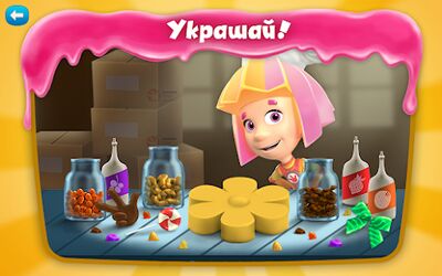 Скачать взломанную Фиксики: Кондитерская Фабрика! [Много денег] MOD apk на Андроид
