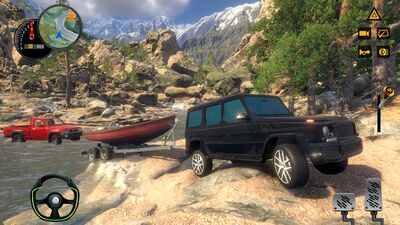 Скачать взломанную Offroad Car Driving 4x4 Jeep [Много денег] MOD apk на Андроид