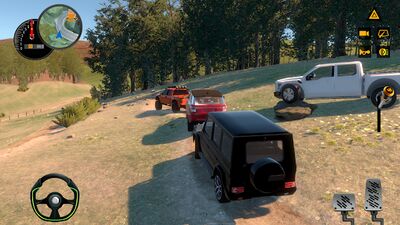 Скачать взломанную Offroad Car Driving 4x4 Jeep [Много денег] MOD apk на Андроид