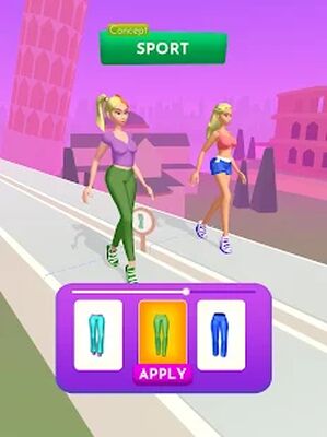 Скачать взломанную Fashion Battle - Dress to win [Много денег] MOD apk на Андроид