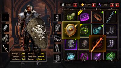 Скачать взломанную Path of Evil: Immortal Hunter [Много монет] MOD apk на Андроид