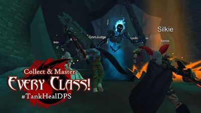 Скачать взломанную AdventureQuest 3D MMO RPG [Много монет] MOD apk на Андроид