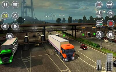 Скачать взломанную Euro Truck Transport Simulator [Много денег] MOD apk на Андроид