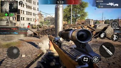 Скачать взломанную Gun Strike Ops: WW2 - World War II fps shooter [Много монет] MOD apk на Андроид