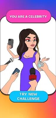 Скачать взломанную Become a Celebrity [Мод меню] MOD apk на Андроид