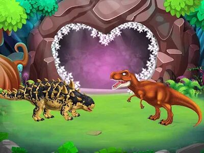 Скачать взломанную DINO WORLD - Jurassic dinosaur game [Мод меню] MOD apk на Андроид