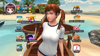 Скачать взломанную 3D Virtual Girlfriend Offline [Бесплатные покупки] MOD apk на Андроид