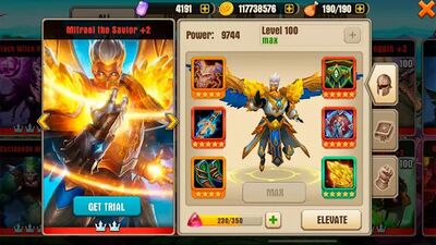 Скачать взломанную РПГ игра: Juggernaut Wars [Бесплатные покупки] MOD apk на Андроид