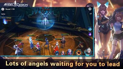 Скачать взломанную Angel Legion: 3D Hero Idle RPG [Мод меню] MOD apk на Андроид