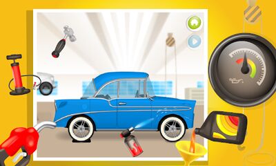Скачать взломанную Механик Макс - игра для детей [Мод меню] MOD apk на Андроид